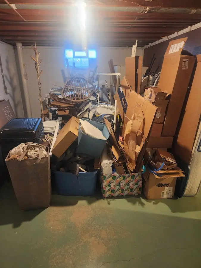 Roll-off dumpster container at job site for 20 Yard Dumpster Rental in San Juan